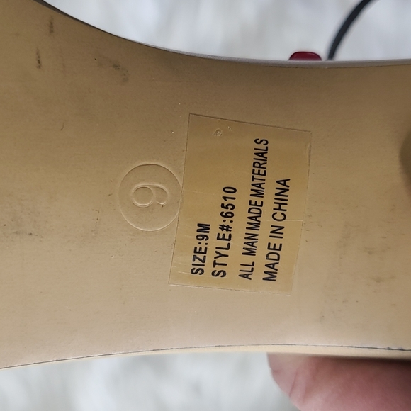 High Heel Sandals Size 9 Nude Black Strappy Classic Everyday Neutral Summer Cute - Picture 6 of 8